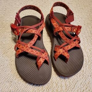Womens Chacos size 7 Red